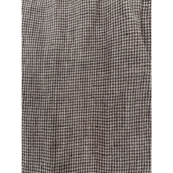 Scullers Brown Houndstooth A‎ Line Pencil Skirt Size 4 - Picture 7 of 7